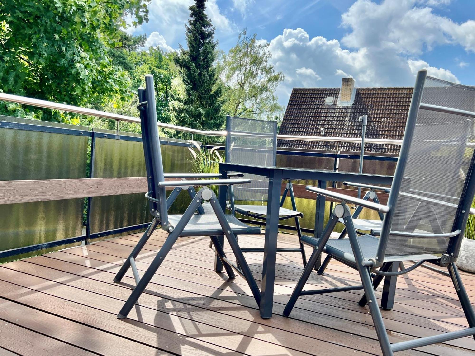 Peedy'S Luxurioese 60M² Wohnung Mit Balkonterrasse Stade Eksteriør bilde