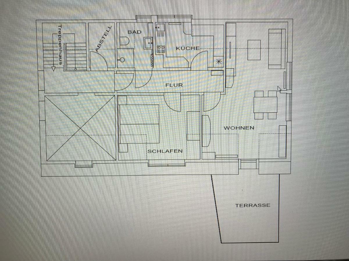 Peedy'S Luxurioese 60M² Wohnung Mit Balkonterrasse Stade Eksteriør bilde